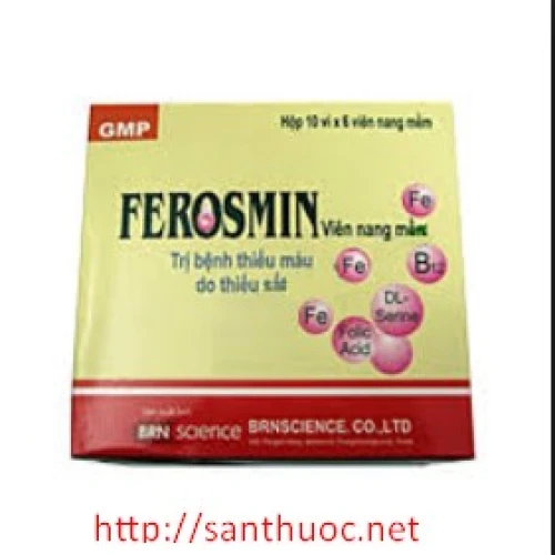 Ferosmin - Giúp điều trị thiếu máu hiệu quả của Hàn Quốc