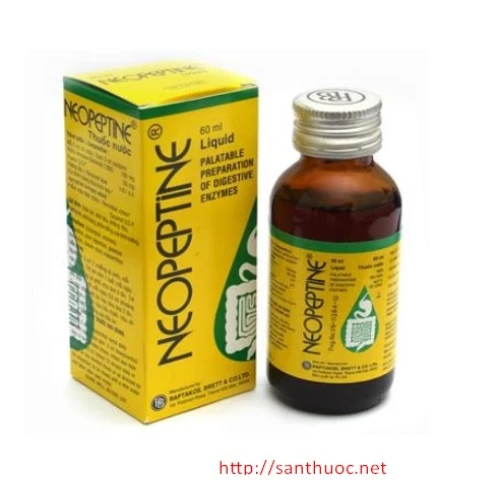 Neopeptine Liquid 60ml - Thuốc điều trị rối loạn tiêu hóa hiệu quả của Ấn Độ