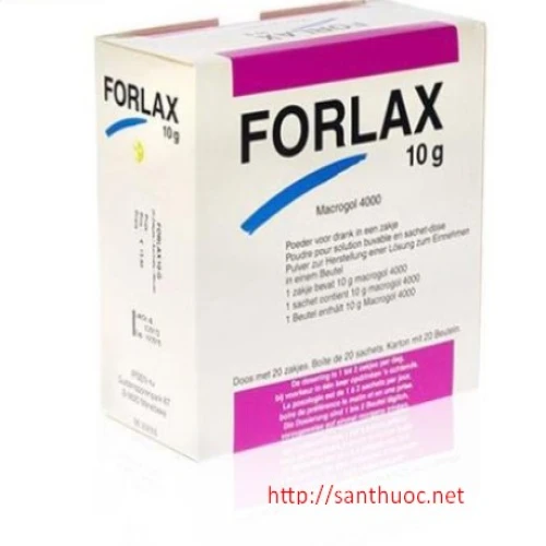 Forlax Pow.10g - Thuốc giúp điều trị táo bón hiệu quả của Pháp