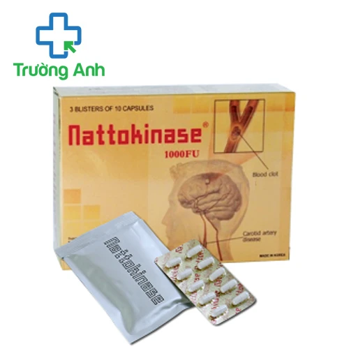 Nattokinase 1000FU - Tăng cường chức năng hệ tim mạch của Hàn