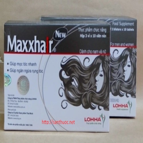 Maxxhair - Giúp tóc chắc khỏe hiệu quả