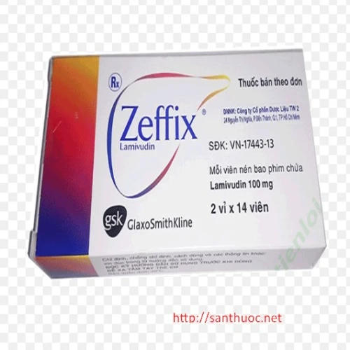 Zeffix 100mg - Thuốc điều trị viêm gan siêu vi B hiệu quả của Anh
