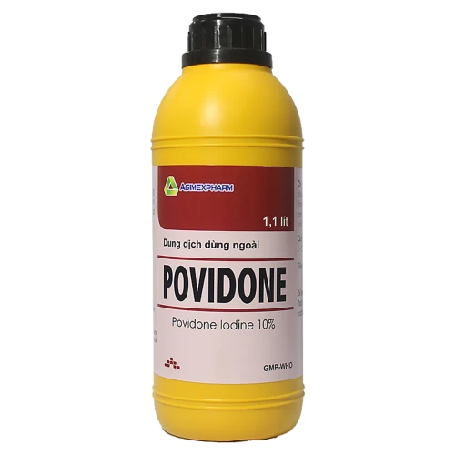 Povidone - Thuốc sát khuẩn vết thương của Agimexpharm