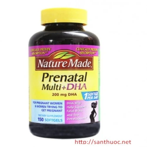 Prenatal-DHA - Thực phẩm chức năng dinh dưỡng cho phụ nữ có thai hiệu quả