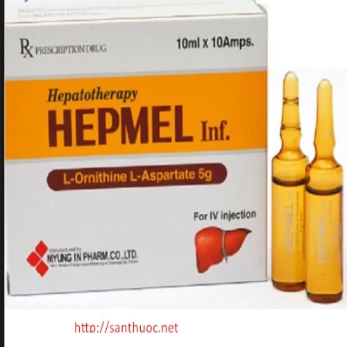 Hepmel 5g/10ml - Thuốc điều trị các bệnh lý về gan hiệu quả