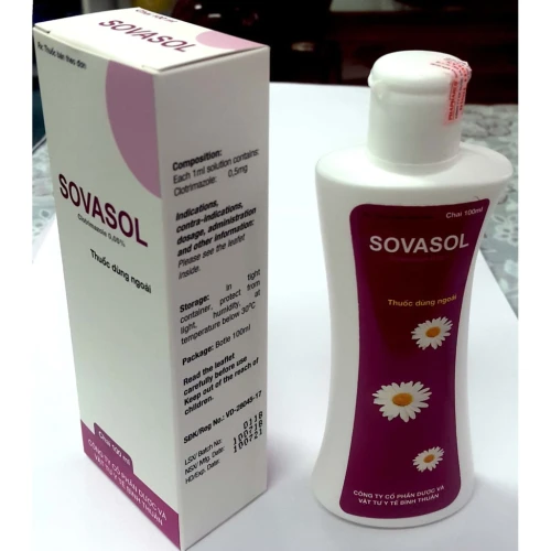 Sovasol- thuốc điều trị nấm da của  Phapharco