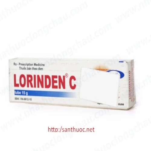 Lorinden C 15g - Thuốc điều trị viêm da hiệu quả