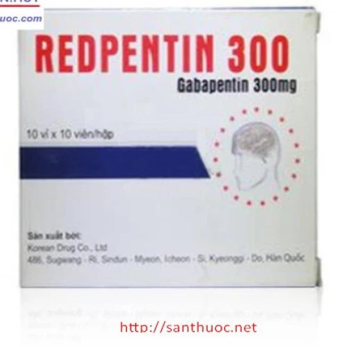 Redpentin 300mg - Thuốc điều trị bệnh động kinh hiệu quả