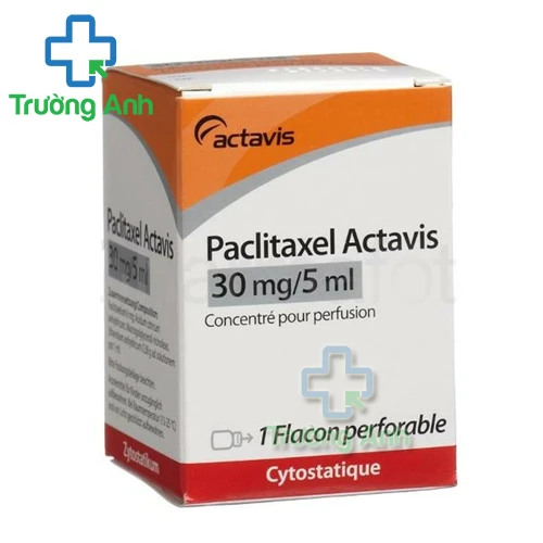 Paclitaxel Actavis 30mg/5ml - Thuốc điều trị ung thư của Italy