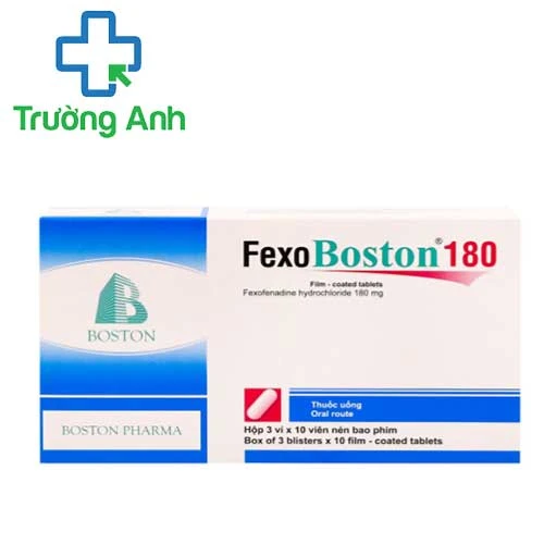 FEXO BOSTON 180 - Thuốc chống dị ứng hiệu quả của Boston
