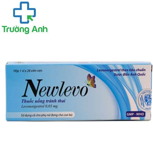 Newlevo - Thuốc tránh thai hàng ngày của Ba Đình Pharma