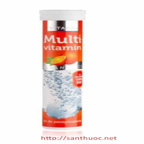 Vitaday multi effer - Giúp bổ sung nhiều vitamin và khoáng chất cho cơ thể hiệu quả