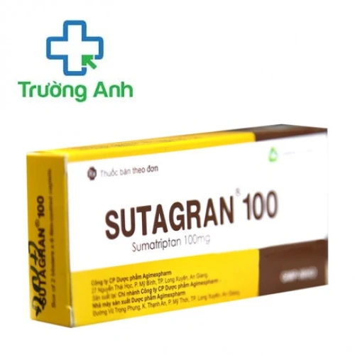 SUTAGRAN 100 - Thuốc trị đau nửa đầu hiệu quả của Agimexpharm