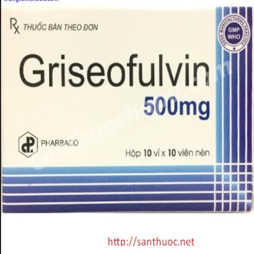 Griseofulvin 500mg TW1 - Thuốc trị nấm hiệu quả