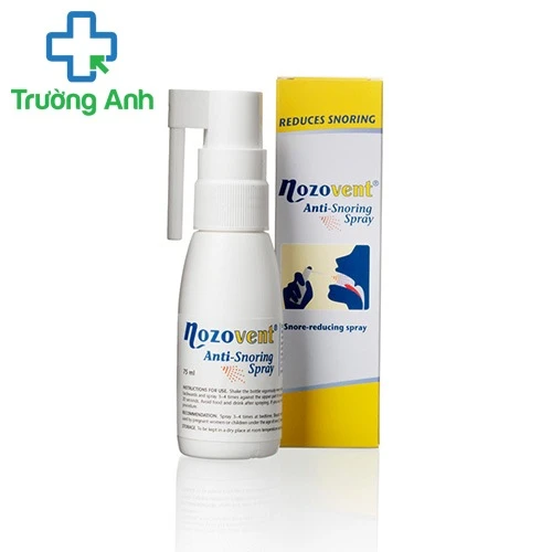 Nozovent Anti-Snoring Spray 30ml - Giúp làm giảm ngáy hiệu quả