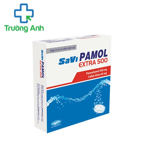 SaViPamol Extra 500 - Thuốc giảm đau, hạ sốt của SaViPharm