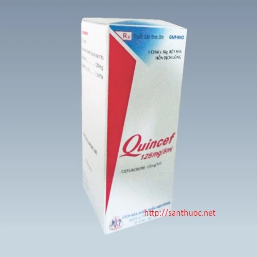 Quincef 125mg (bột) - Thuốc điều trị nhiễm khuẩn hiệu quả