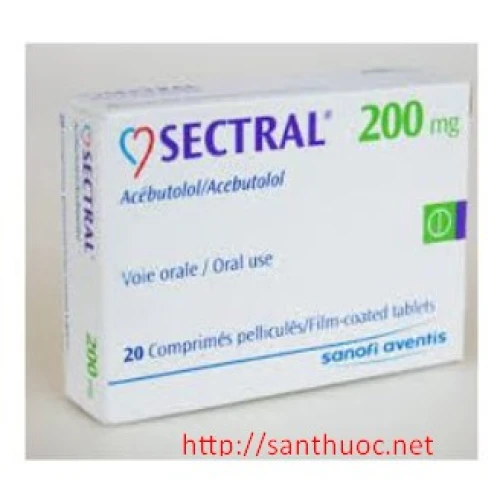 Sectral 200mg - Thuốc điều trị huyết áp cao hiệu quả