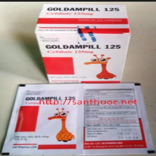 Goldampill 125 - Thuốc kháng sinh hiệu quả