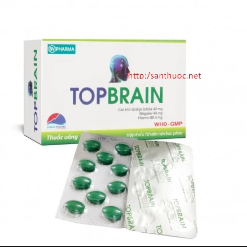 Topbrain 40mg - Thuốc điều trị thiểu năng tuần hoàn não hiệu quả