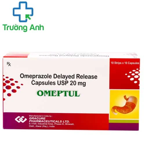 Omeptul - Thuốc điều trị viêm loét dạ dày, tá tràng của Ấn Độ