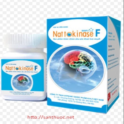 NattokinaseF - Giúp phòng ngừa đột quỵ, tai biến hiệu quả