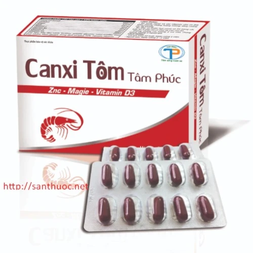 Canxi Tôm Tâm Phúc - Giúp bổ sung canxi và vitamin hiệu quả