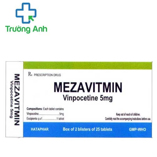 Mezavitmin - Thuốc điều trị rối loạn tuần hoàn máu não