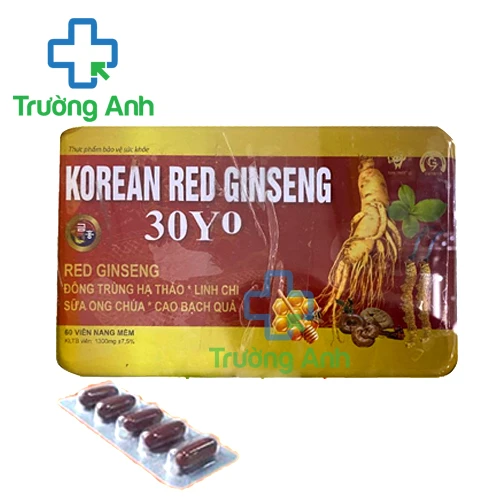 Korean Red Ginseng 30YO - Hỗ trợ điều trị suy nhược cơ thể