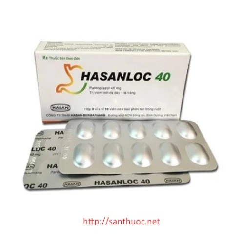 Hasanloc 40mg - Thuốc điều trị viêm loét dạ dày, tá tràng hiệu quả