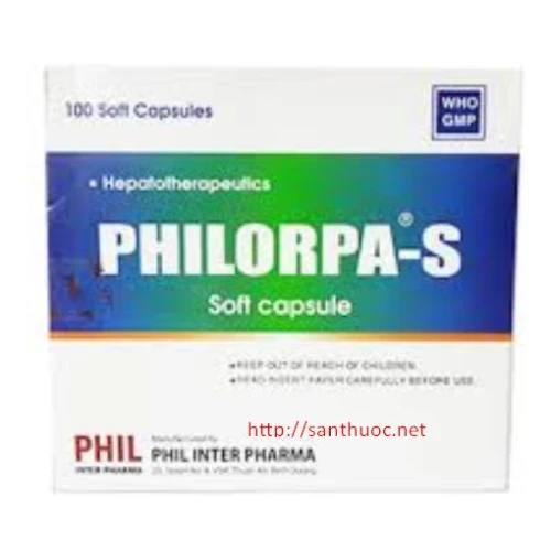 Philorpa S - Thuốc giúp điều trị rối loạn chức năng gan hiệu quả