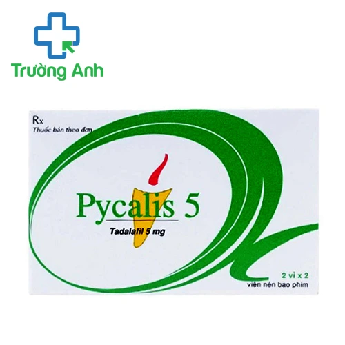 Pycalis 5 - Thuốc điều trị rối loạn cương dương của Pymepharco