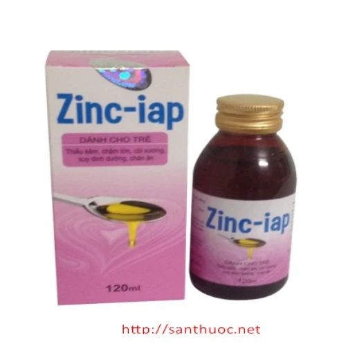Zinc-iap - Giúp bổ sung dưỡng chất cho cơ thể hiệu quả