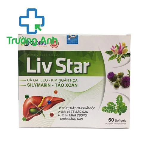 Liv Star - Giúp mát gan, giải độc gan, phục hồi chức năng gan hiệu quả