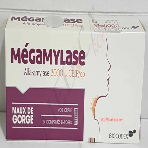 Megamylase - Thuốc điều trị sung huyết ở họng miệng hiệu quả