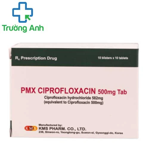Pmx Ciprofloxacin 500mg - Thuốc điều trị nhiễm khuẩn của Hàn Quốc
