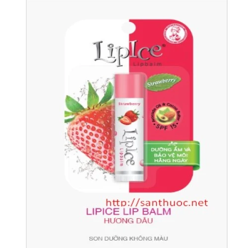 LipIce th­ường (Strawbery-Dâu tây) - Son dưỡng môi hiệu quả