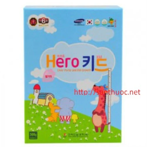 Hero kid - Giúp tăng cường sức khỏe hiệu quả của Hàn Quốc