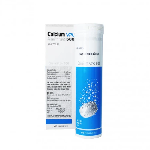 Calcium VPC 500 - Thuốc bổ sung canxi của dược phẩm Cửu Long