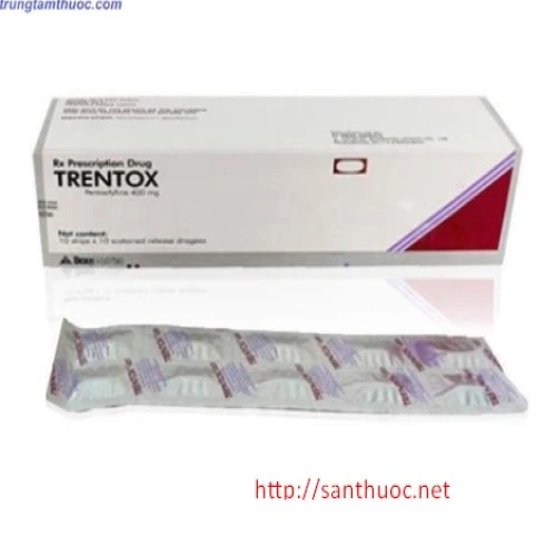  Trentox - Thuốc điều trị tắc động mạch ngoại vi hiệu quả