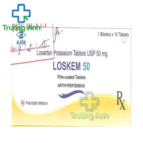Loskem 50 - Thuốc điều trị cao huyết áp hiệu quả của Ấn Độ