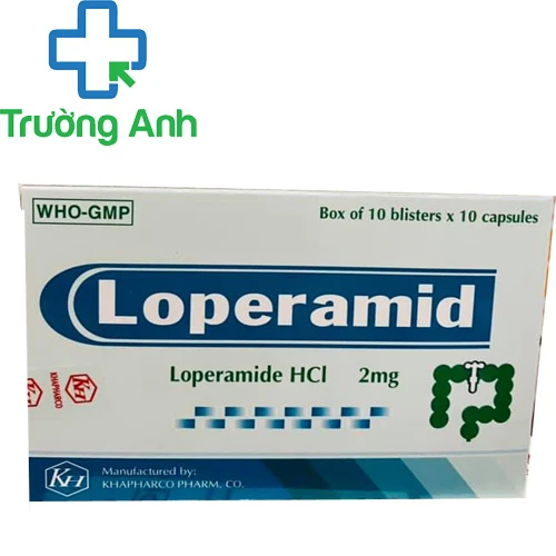 Loperamid Khapharco - Thuốc điều trị tiêu chảy cấp
