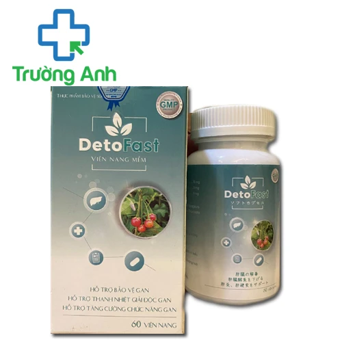 DetoFast - Thanh nhiệt, giải độc gan, tăng cường chức năng gan