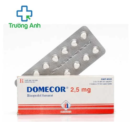 Domecor 2,5mg- Thuốc điều trị tăng huyết áp hiệu quả của Domesco