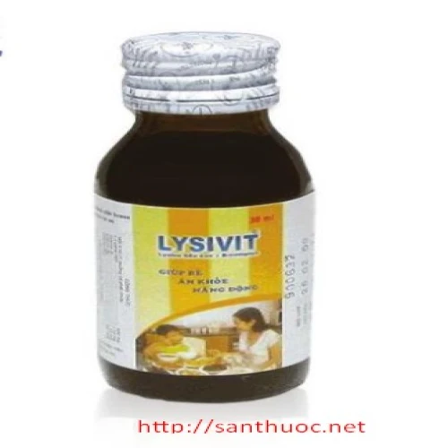 Lysivit-30ml - Thực phẩm chức năng cho trẻ em hiệu quả