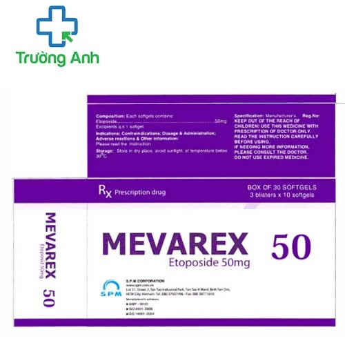Mevarex 50 - Thuốc điều trị ung thư hiệu quả của SPM