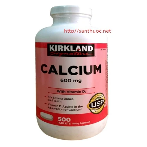 Calcium600mg - Thuốc giúp bổ sung vitamin và khoáng chất cho cơ thể hiệu quả