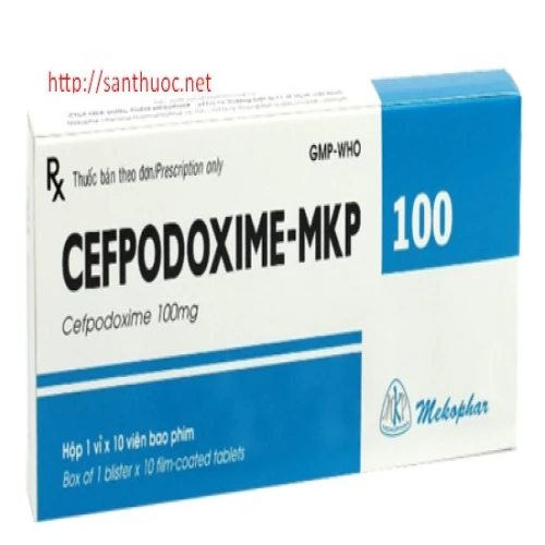 Cefpodoxim 100 - Giúp điều trị nhiễm khuẩn từ nhẹ đến trung bình hiệu quả