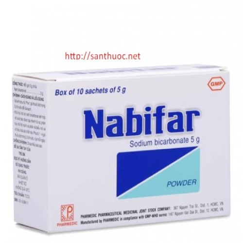 Nabifar Sac.5g - Thuốc vệ sinh phụ nữ hiệu quả