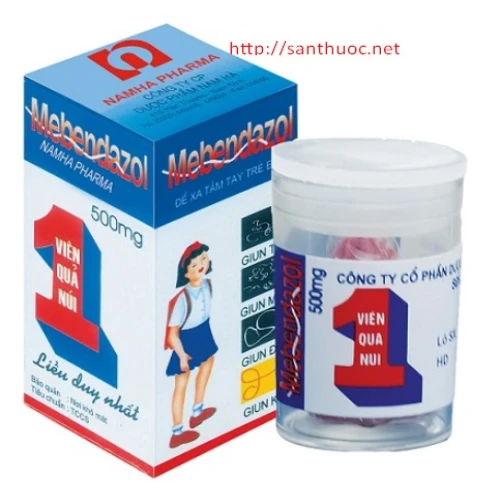Mebendazol 500mg - Thuốc tẩy giun hiệu quả